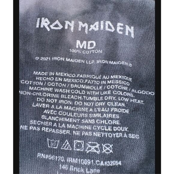 Iron Maiden Tie-Dye Tee - Picture 4 of 4